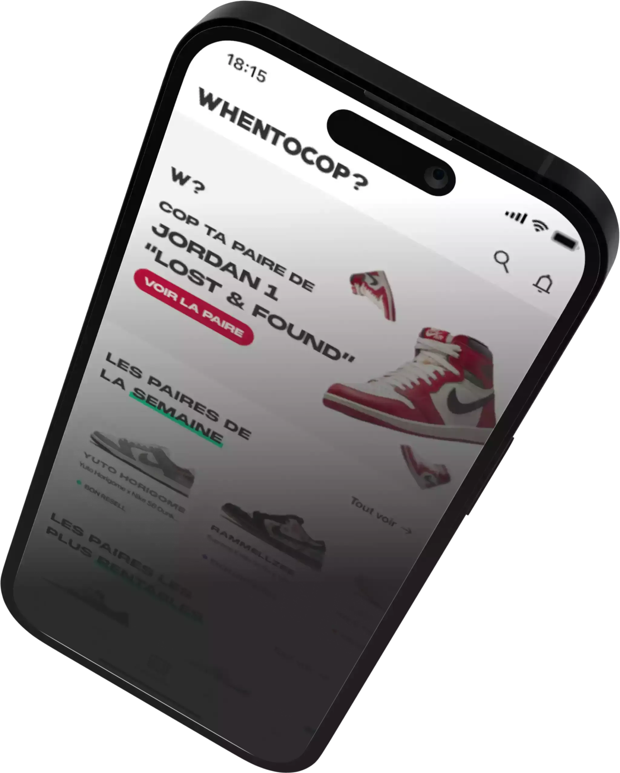 WhenToCop? app Bildschirmfoto?