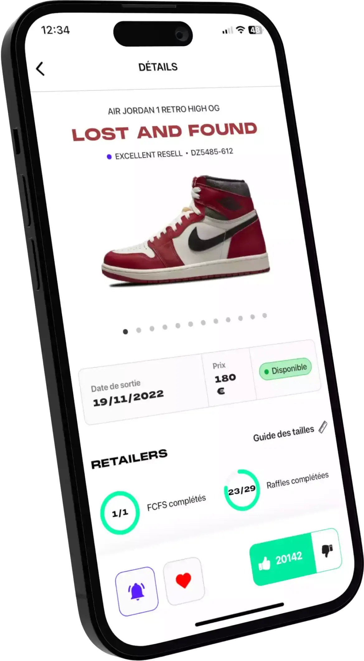 WhenToCop? App-Informationsseite