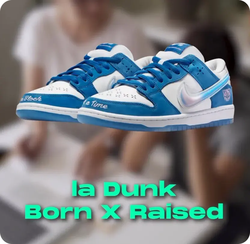 nike dunk born x raised Bild